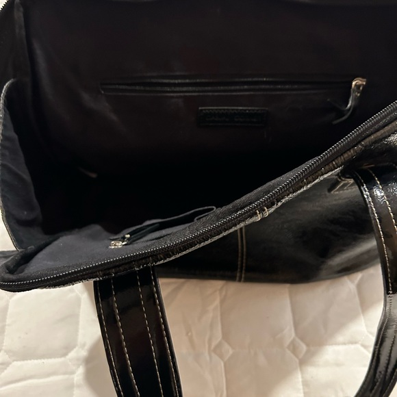 Casual Corner Genuine leather black purse - Picture 5 of 12